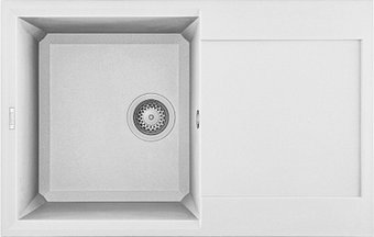 Кухонная мойка Elleci Easy 300 Bianco Titano 68