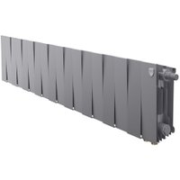 Биметаллический радиатор Royal Thermo PianoForte 200 VDR Silver Satin (18 секций)