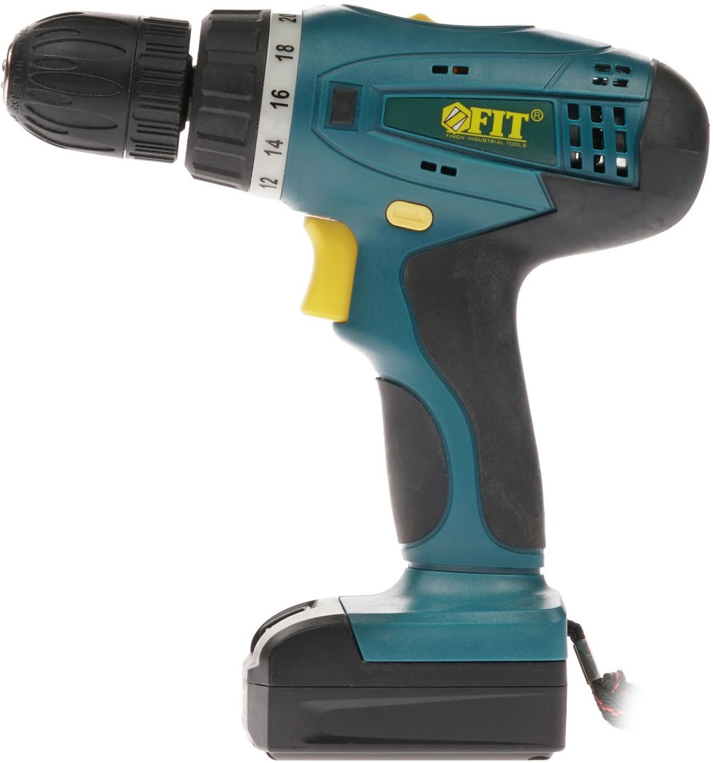 

Дрель-шуруповерт FIT 80190 (с 1-им АКБ)