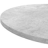 Кухонный стол Sheffilton SHT-TU2-1/90 (черный муар/бетон Чикаго светло-серый)