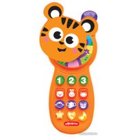 Развивающая игрушка Азбукварик Тигренок. Музыкальный телефончик 3135