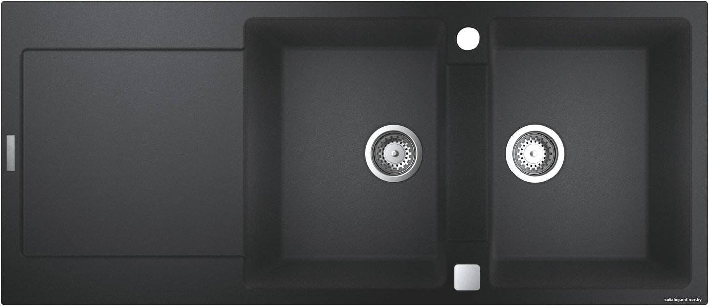 Кухонная мойка Grohe K500 80-C 116/50 2.0 31647AP0 (черный гранит)