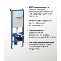 Унитаз подвесной Grossman GR-4411S+900.K31.01.000+700.K31.05.42M.42M