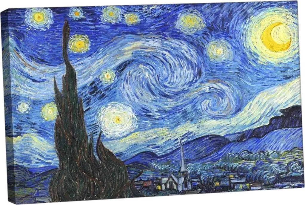 Картина Citydecor Звездная ночь Винсент ван Гог 1.276 (90x60)