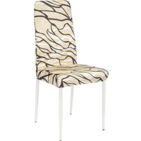 Чехол для стула Si Brano Принт (коричневый)