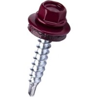 Саморез Admiral Кровельный 5.5x19 RAL 3005 Красное вино (250шт, шоубокс)