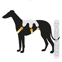 Шлея Ferplast Ergotrekking XL 75467152 (XL, черный)