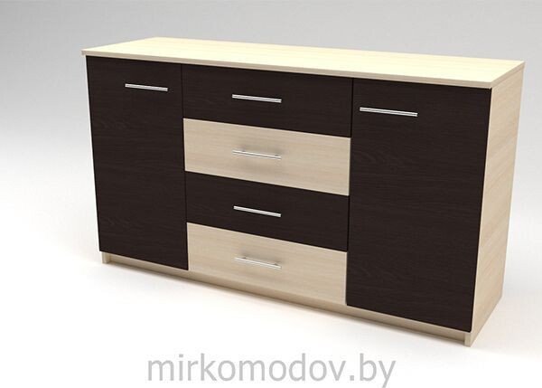

Комод Миркомодоф К — 14.3 (дуб молочный/венге луизиана)