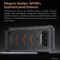 Телефон Oukitel WP38 6GB/256GB (черный)