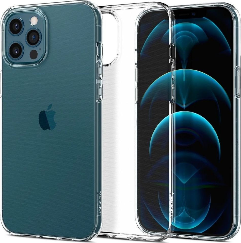 

Чехол для телефона Spigen Liquid Crystal для iPhone 12 Pro Max ACS01613 (прозрачный)