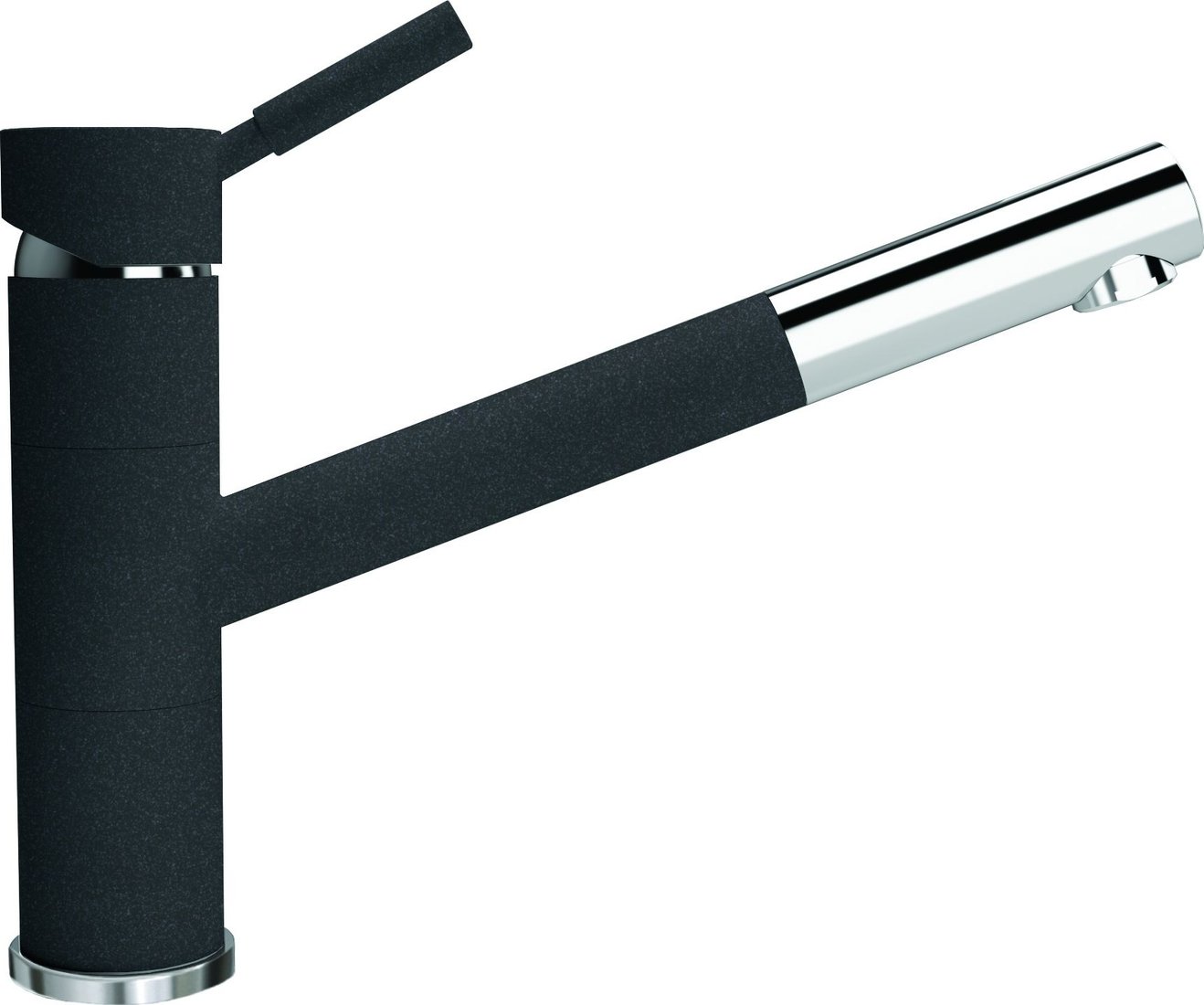 Смеситель Florentina Фита (черный)