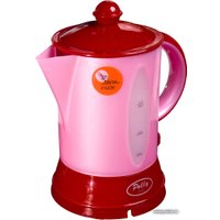 Электрический чайник Polly Люкс (красный/розовый)