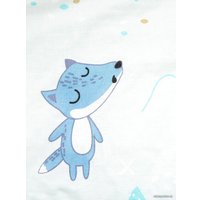 1.5-спальный комплект постельного белья Amarobaby Time to Sleep В лесу AMARO-3403-VL (серый/белый)