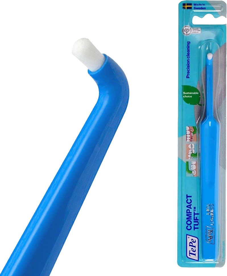 

Зубная щетка TePe Compact Tuft для труднодоступных мест