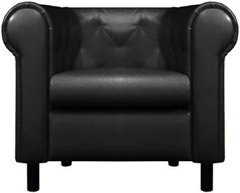 Интерьерное кресло Brioli Винчестер (L22/черный)