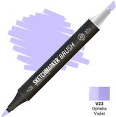 Brush Двусторонний V23 SMB-V23 (фиалковый)