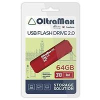 USB Flash OltraMax 310 64GB (красный)