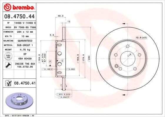 Brembo 08475041