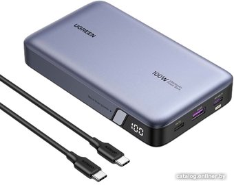 Внешний аккумулятор Ugreen PB720 20000mAh (серый)