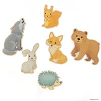 Развивающая игрушка Десятое королевство Лесные животные 00764