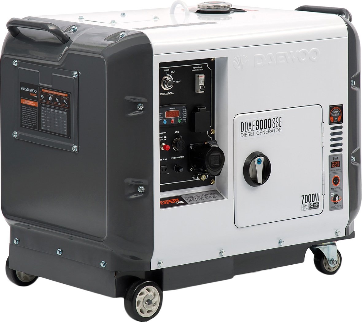 

Дизельный генератор Daewoo Power DDAE 9000SSE