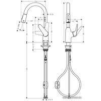 Смеситель Hansgrohe M429-H180 71801800