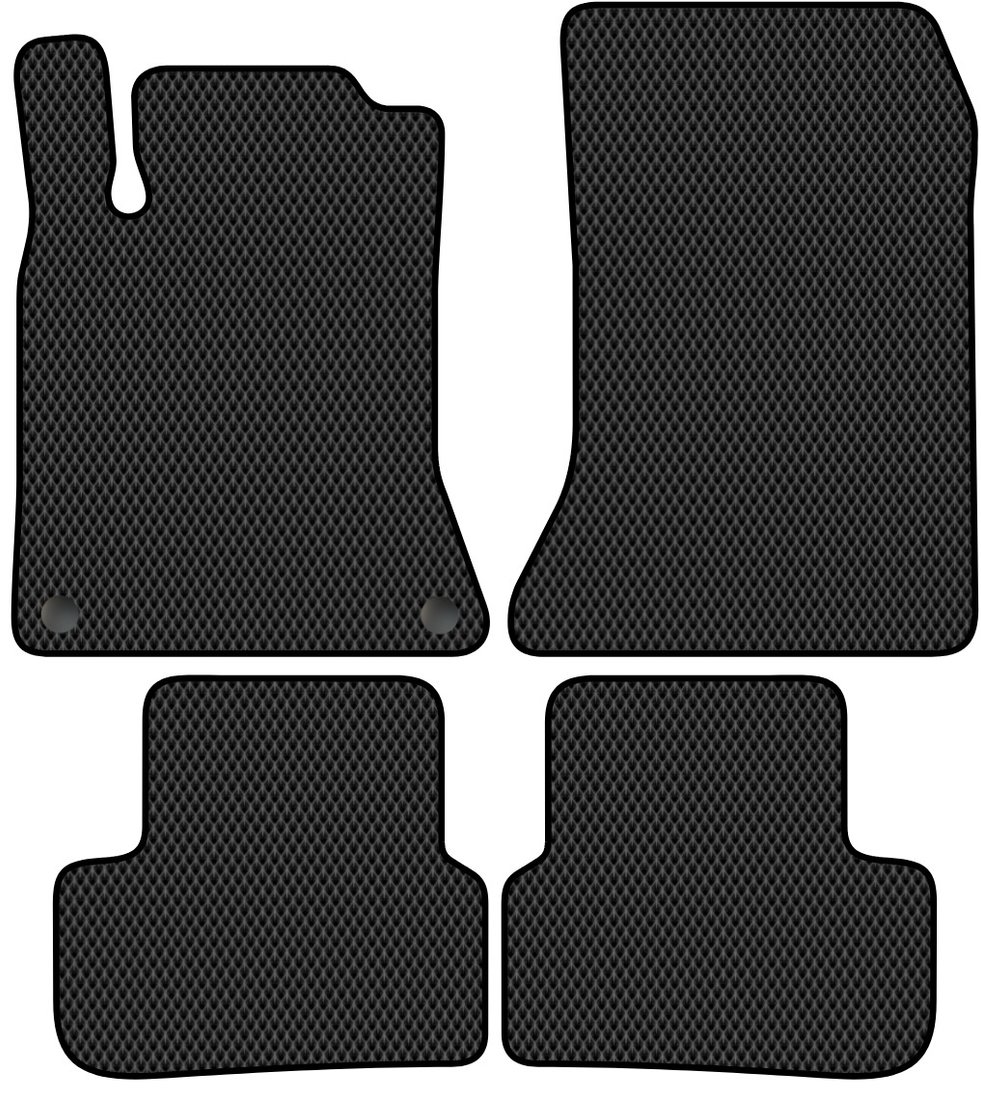 

Комплект ковриков для авто Alicosta Mercedes-Benz CLA-Class I (седан / C117) 2013 - 2019 (черный, ромб)