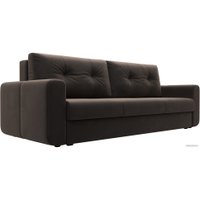 Диван Лига диванов Лига-031 121257 (велюр коричневый)
