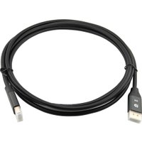 Кабель CACTUS CS-DP-DP-1.4-3 (3 м, черный)