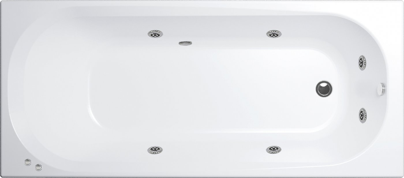 

Ванна Triton Дина 170x75 Базовая Flat (с гидромассажем)