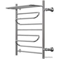 Полотенцесушитель Granula Браво, с полочкой боковое подключение правое 50х60 см