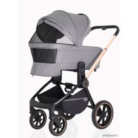 Универсальная коляска Rant MOWbaby Zoom PU (2 в 1, gold beige)