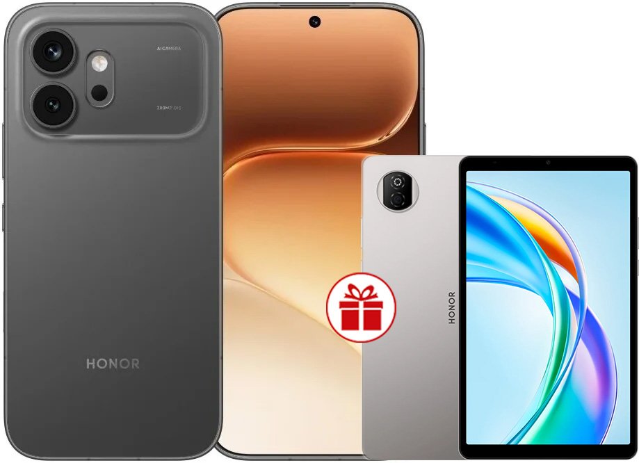 

Телефон HONOR 600 Dual SIM 8GB/256GB международная версия (черный) + планшет HONOR Pad X7 LTE 4GB/128GB (серый) по акции