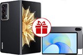 Magic V2 16GB/512GB международная версия (черный кожаный) и планшет HONOR Pad X9 4GB/128GB (космический серый) по акции