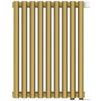 Стальной трубчатый радиатор Сунержа Эстет-00 EU50 500х405 9 секций (матовое золото)