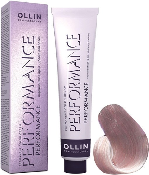 

Крем-краска для волос Ollin Professional Performance 10/22 светлый блондин фиолетовый