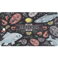 Разделочная доска Мультидом Рыбное ассорти МТ18-22
