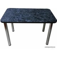 Кухонный стол Solt 100x60 (костило темный/ноги хром)