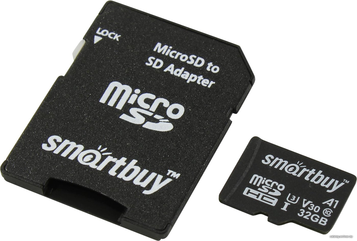 Карта памяти SmartBuy microSDHC SB32GBSDU1A-AD 32GB