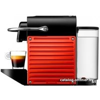 Капсульная кофеварка Nespresso Pixie Electric (красный)