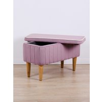 Банкетка MONOFIX Амма с ящиком (сиреневый №11)