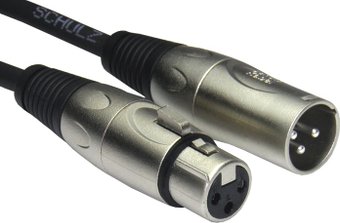 Кабель Schulz Kabel MOD 15 XLR - XLR (15 м, чёрный)