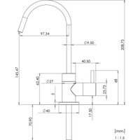 Стационарная система "под мойкой" DAFI System FLOW COMFORT D1 + кран ALTO chrom
