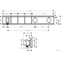 Смеситель Hansgrohe RainSelect 15356000 (хром)