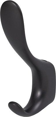 

Крючок мебельный Lemax Roma двухрожковый (черный матовый)