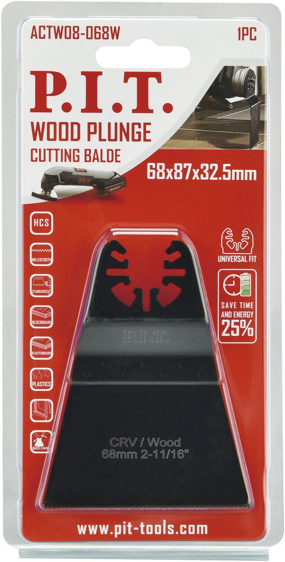 

Пильное полотно P.I.T. ACTW08-068W