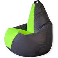 Кресло-мешок Mio Tesoro Груша Kombo XXL GF-130x85-SN (серебристый/неон)