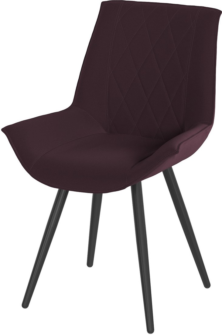 

Стул MK Status Самсон 580x890x580 (велюр винный/конус черный)