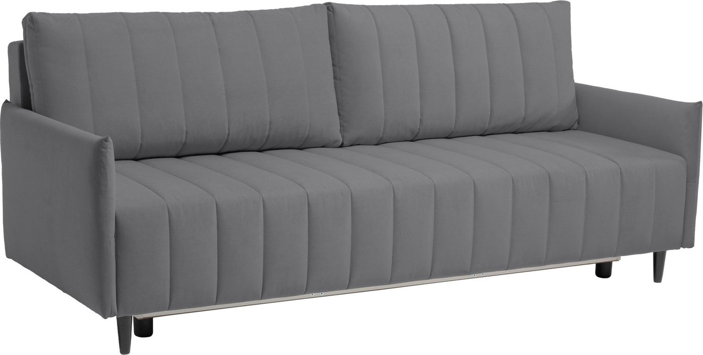 Диван Mio Tesoro BoxWel 552 Б-3ек-Б (темно-серый 1613)