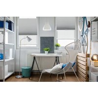 Плиссе Delfa Basic Blo СПШ-37102/3504 Basic Transparent (81x160, белый)